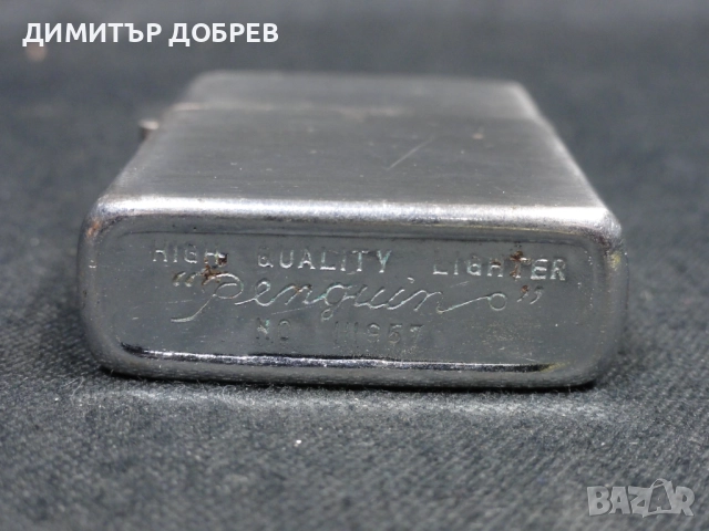 СТАРА РЕТРО БЕНЗИНОВА ЗАПАЛКА PENGUIN JAPAN , снимка 6 - Антикварни и старинни предмети - 52955032