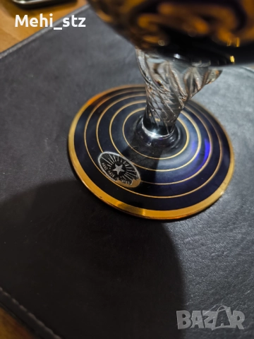 Бохемия ваза., снимка 4 - Антикварни и старинни предмети - 52988052