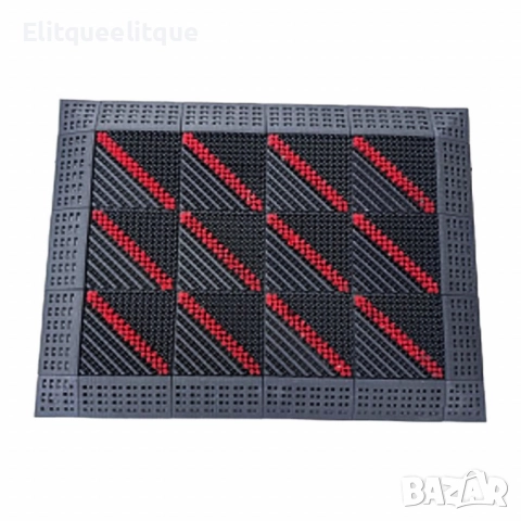 Нехлъзгаща се подложка за врата с модерен дизайн и червен акцент, снимка 5 - Други стоки за дома - 52188615