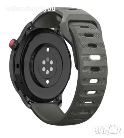 Силиконова Каишка за Huawei Watch GT7 Pro 46mm - Различни цветове, снимка 2 - Каишки за часовници - 56105990