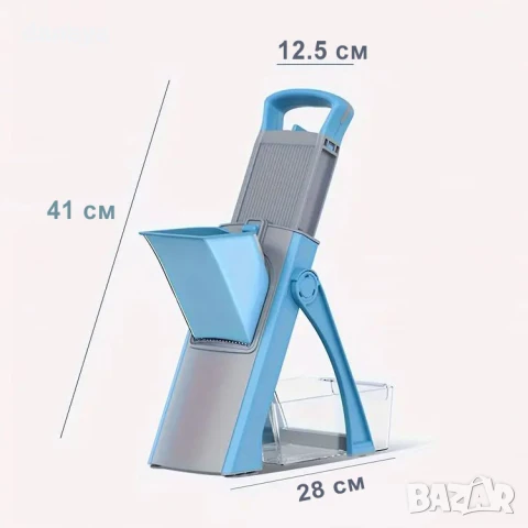 5979 Вертикално ренде мандолина Vegetable cutter, снимка 11 - Аксесоари за кухня - 50818346