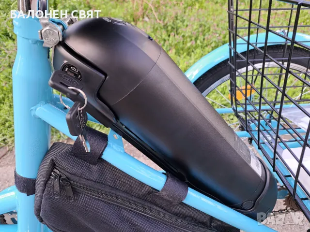 Сгъваем Нов модел e-Trike Hybrid Велосипед с три гуми Електрически Хибрид, снимка 4 - Велосипеди - 49831136