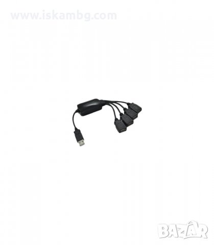 УДОБЕН МИНИ РАЗКЛОНИТЕЛ ЗА USB ПОРТ С 4 РАЗКЛОНЕНИЯ - код 0428, снимка 3 - USB кабели - 34079953