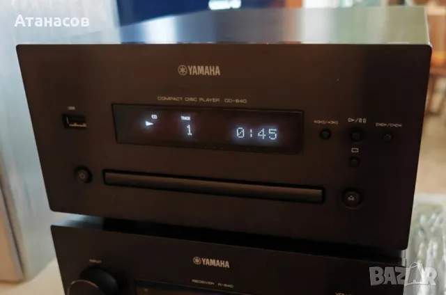 Yamaha CD 640 компакт диск плейър без дистанционно , снимка 14 - Аудиосистеми - 48999815