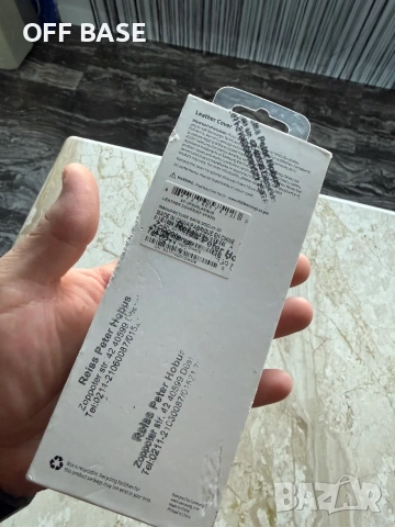 Оригинален Leather Case за Samsung Z Fold 3, снимка 2 - Калъфи, кейсове - 56275040