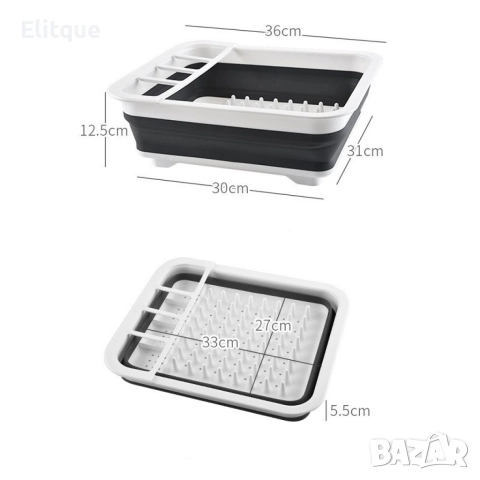 Мултифункционална сгъваема сушилня за съдове и прибори, снимка 5 - Сушилни - 52879761