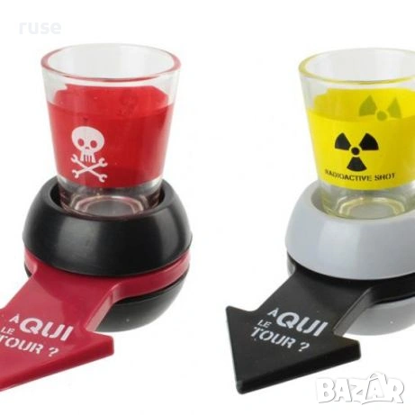 НОВА! Алкохолна въртележка игра с чашка шот