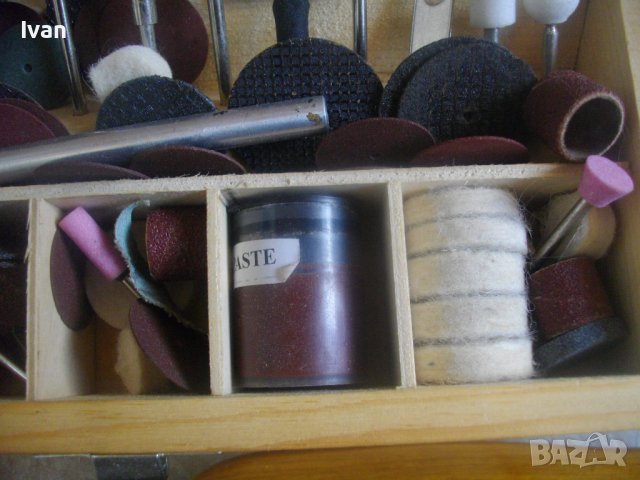 Нов Немски Комплект Аксесоари За Мини Дрелка Шлифовалка/Прав Шлайф, снимка 11 - Други инструменти - 41309478