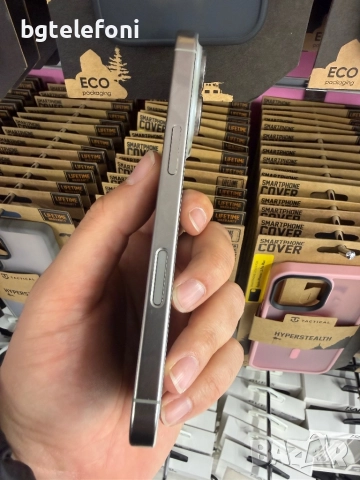 iPhone 16 Pro 128 natural titanium 91% batt , неразличим от нов, снимка 7 - Apple iPhone - 52696865