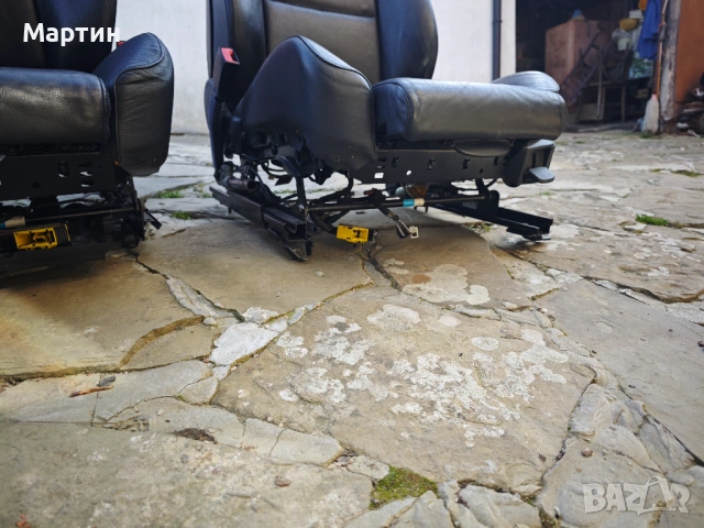 Кожен Рекаро салон за БМВ Е60, снимка 5 - Части - 53759024