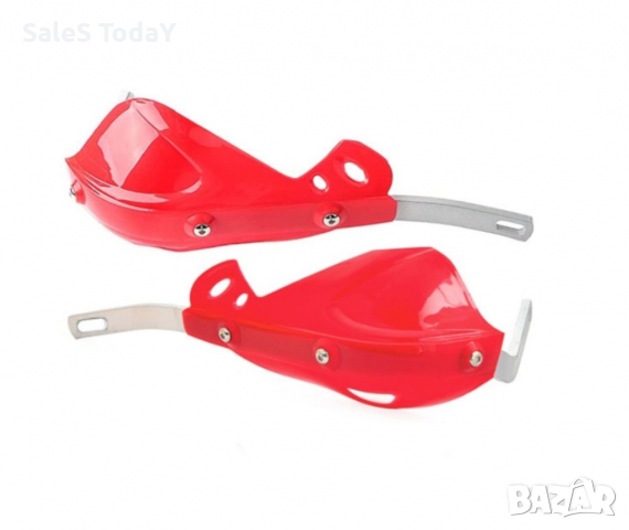 Предпазители за мотоциклет, мотор, АТВ, 2бр, червен , снимка 3 - Аксесоари и консумативи - 36477301