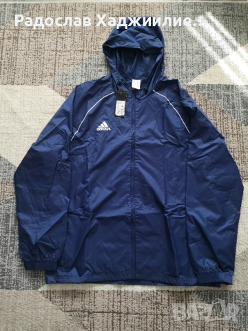 ПРОМОЦИЯ Адидас: суичър, тениска и ветровка XL НОВИ, снимка 5 - Спортни дрехи, екипи - 53773243