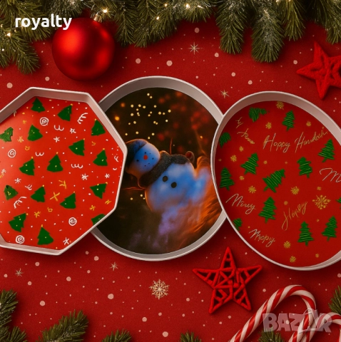 Практична Коледна табла с елхички, снимка 4 - Декорация за дома - 52121885