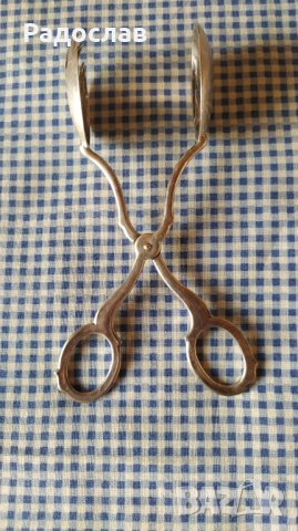 посребрена щипка за сервиране , снимка 3 - Прибори за хранене, готвене и сервиране - 41968203