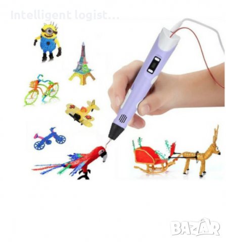 3D моделираща писалка, снимка 4 - Електрически играчки - 40156102