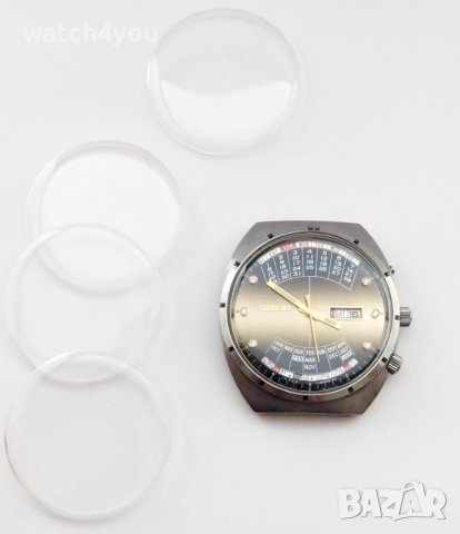 СТЪКЛО ЗА ЧАСОВНИК ОРИЕНТ ВЕЧЕН КАЛЕНДАР ORIENT MULTI YEAR CALENDAR.СФЕРИЧНИ ИЗПЪКНАЛИ ПЛОСКИ СТЪКЛA