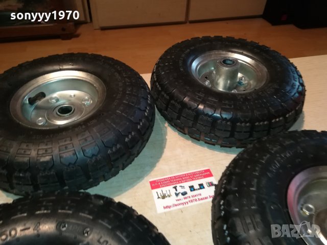 somafix 4бр нови гуми-внос germany 25х8см 1609211929, снимка 7 - Градинска техника - 34156585