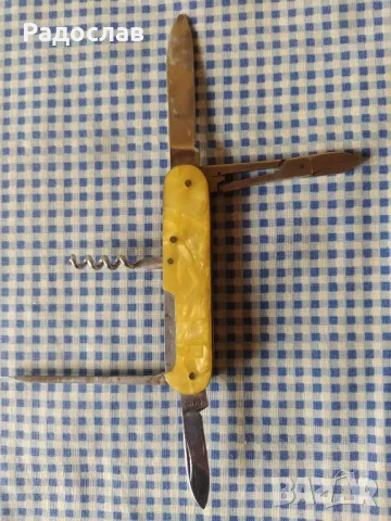 старо джобно ножче Gerlach, снимка 4 - Ножове - 49957516