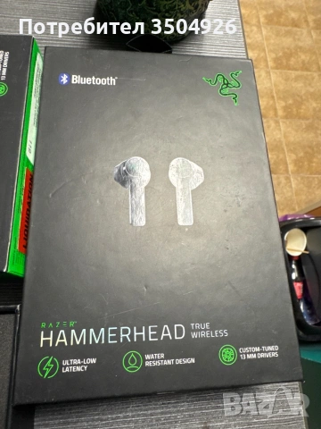 Razer Hammerhead слушалки, снимка 2 - Слушалки за компютър - 53301058
