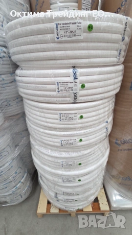 Медна тръба с изолация 3/8"х0.80 (ф9.52), на руло 50m, снимка 5 - Климатици - 53054090