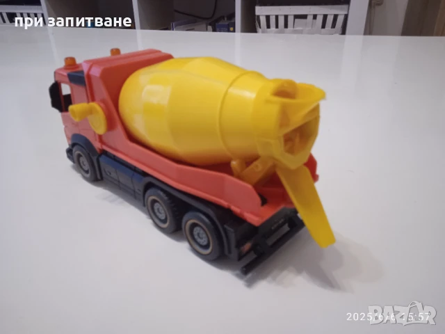 Volvo FM бетоновоз, Dickie, 22 см., снимка 4 - Коли, камиони, мотори, писти - 50575408