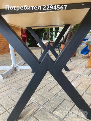 Метални крака за трапезна и холна маса, снимка 17 - Маси - 48409223