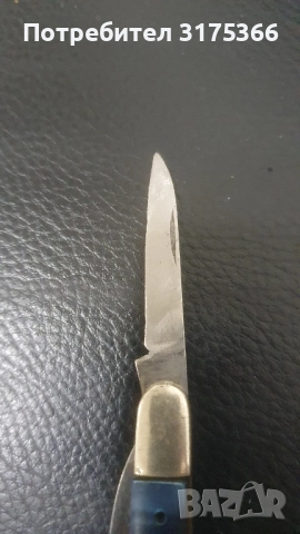 Стара джобна ножка Сърп и Чук Велико Търново , снимка 6 - Ножове - 52495217
