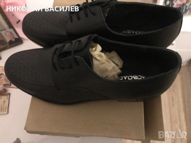 Кожени   44   номер / Нови  обувки  Кавалер  на  дупки : Сезон пролет / лято  ., снимка 13 - Официални обувки - 53787949