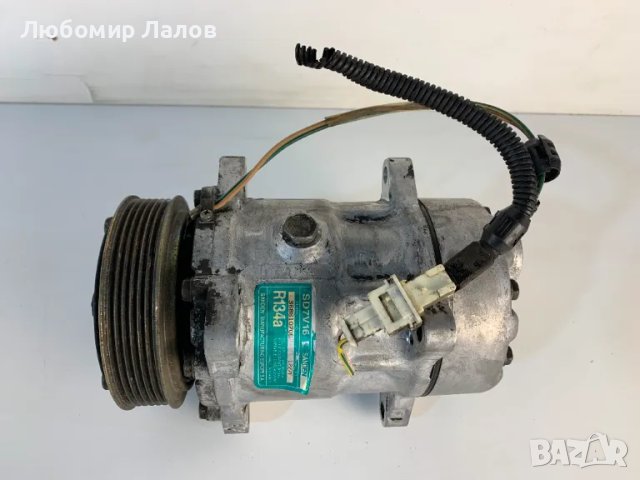 Компресор климатик Peugeot 206 2.0 HDI (98-12) Sanden SD7V16, снимка 3 - Части - 50191102