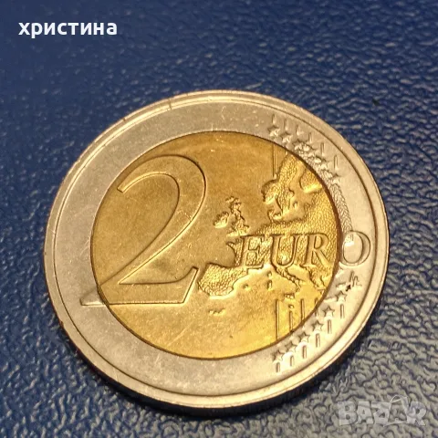 монета от 2 евро от 2025г, снимка 2 - Нумизматика и бонистика - 56372684