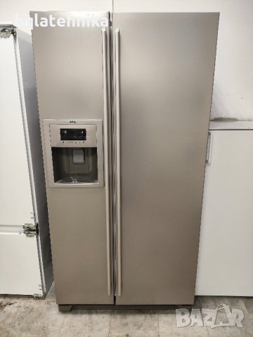 иноксов Двоен хладилник тип американец , снимка 1 - Хладилници - 44180763
