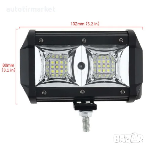 LED халоген 18 диода 54w – GUN1106
