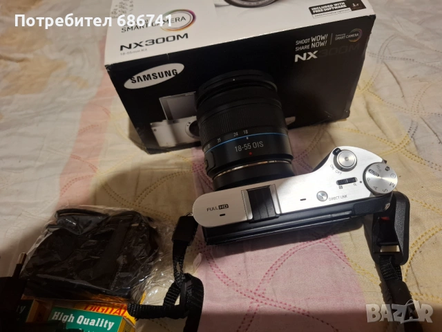 Фотоапарат Samsung NX300M, снимка 2 - Фотоапарати - 53832639