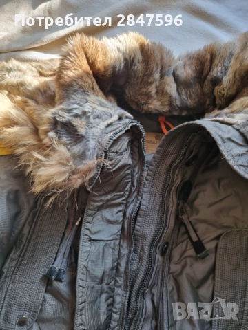 Яке Parajumpers с лисица, снимка 6 - Якета - 52929979