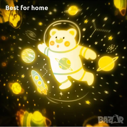 Детска нощна лампа с 6 прожекционни плаки- Joernso, снимка 7 - Детски нощни лампи - 48016145