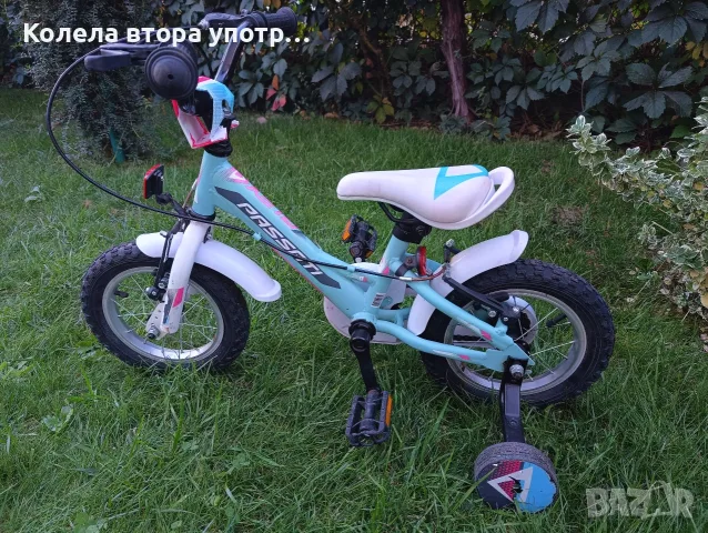 Детско колело 12 цола с помощни колела , снимка 3 - Детски велосипеди, триколки и коли - 56215956
