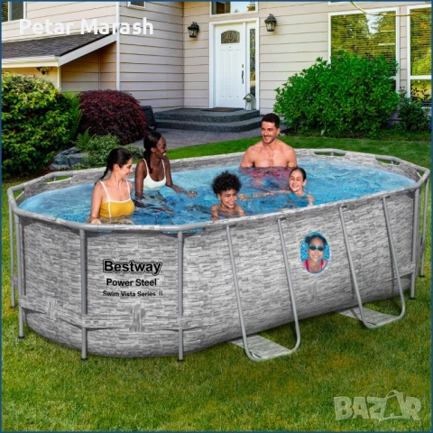 Голям Сглобяем Басейн 427X250X100CM BESTWAY 56714