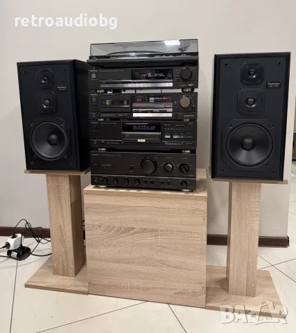 🔈ТОП колекционерски аудио сет TECHNICS - Class AA - усилвател, дек, CD, тунер, грамофон и колони🔈