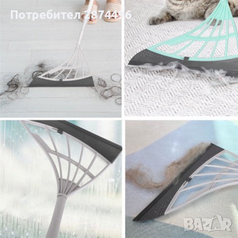 3855 Силиконова метла за почистване, снимка 3 - Мопове, кофи, четки и метли - 41704035