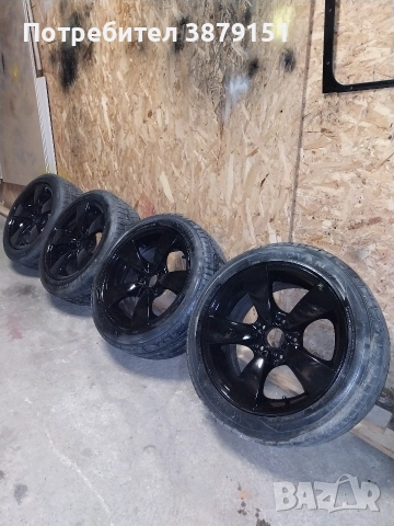 Алуминиеви джанти 5x120 с гуми R17 BMW E60, снимка 3 - Гуми и джанти - 52687162