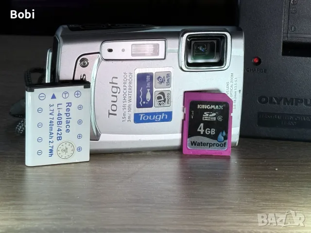 Olympus Tough TG-310 – 14 MP, 720p HD, водоустойчив, снимка 2 - Фотоапарати - 55962447