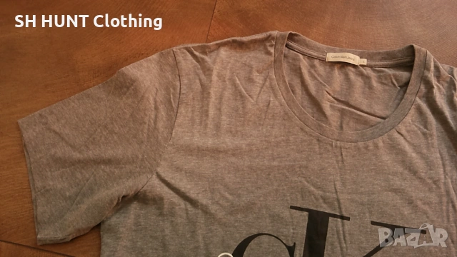 Calvin Klein Jeans Mens T-Shirt размер L мъжка тениска 27-40, снимка 3 - Тениски - 53296288
