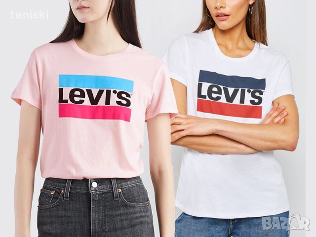  Тениска LEVI'S принт,модели цветове и размери , снимка 4 - Тениски - 30758151