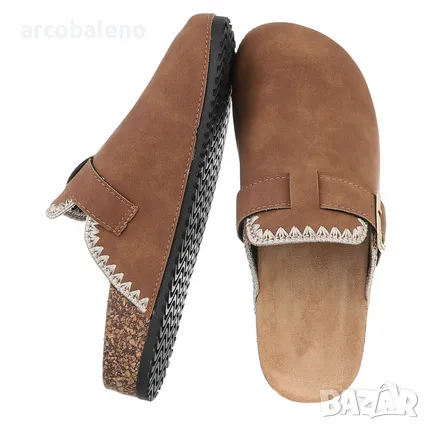 Дамски летни чехли, 4цвята , снимка 7 - Чехли - 49660323