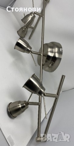 Лампа за таван с лунички 5 бр , 130 см дълга 2 рамена, снимка 3 - Лампи за таван - 41905666