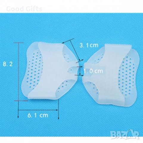 Силиконови ортези за възглавничките на стъпалата, снимка 6 - Ортези и протези - 39672145