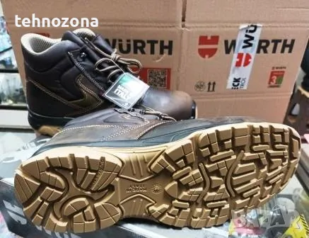 Високи защитни обувки тип боти Mars S3 Wurth, снимка 3 - Мъжки боти - 38886137
