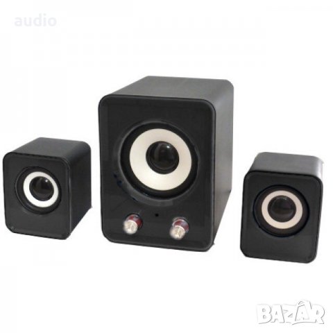 Компютърни тонколонки FT-202 с буфер, снимка 1