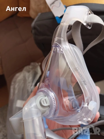  Автоматичен CPAP апарат ResMed AirSense 10 Autoset 1183 ЧАСА!, снимка 3 - Медицинска апаратура - 46530977