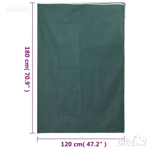 vidaXL Зимни покривала за растения с цип, 10 бр, 70 г/м², 1,2x1,8 м, снимка 9 - Градински цветя и растения - 56146729